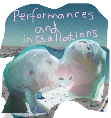 Performances and installations
